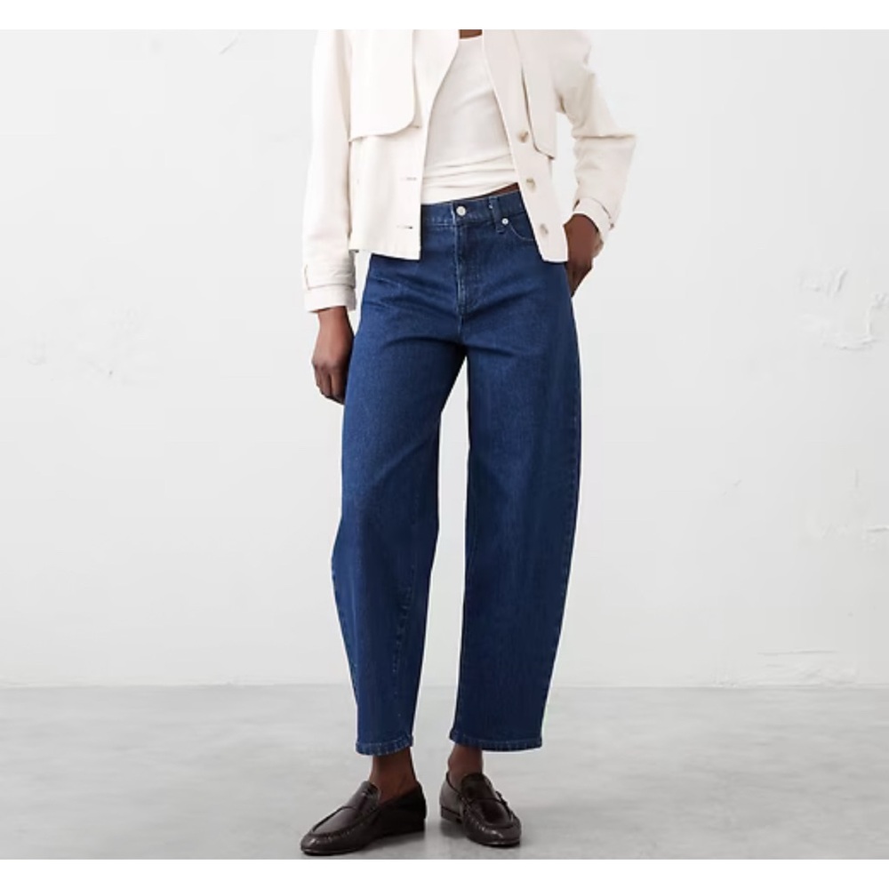 Banana republic slim barrel high-rise 28/6
